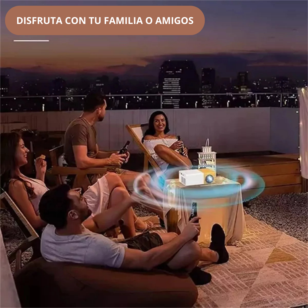 Mini proyector portátil