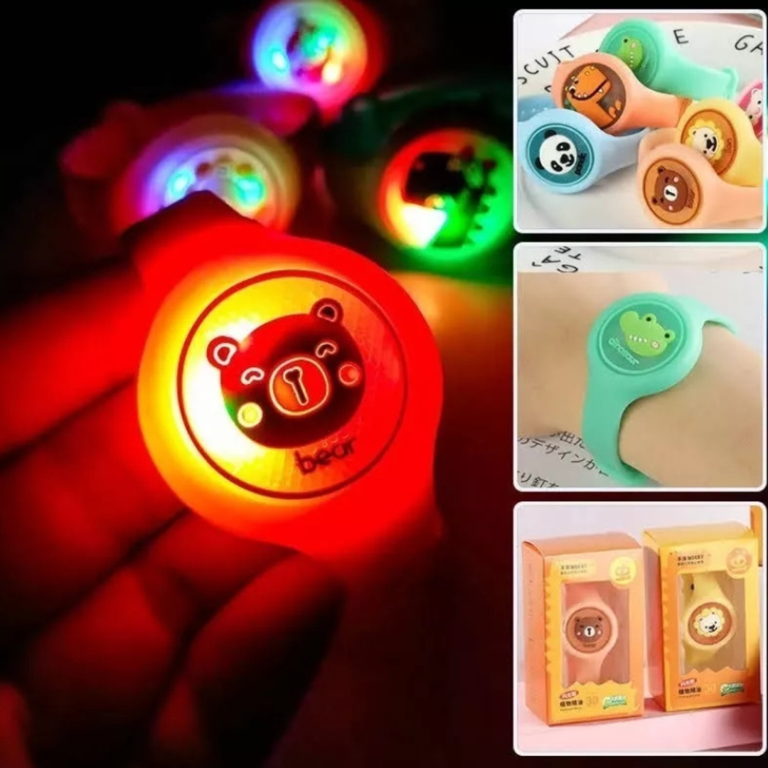 Pack 3 pulseras repelentes de mosquitos