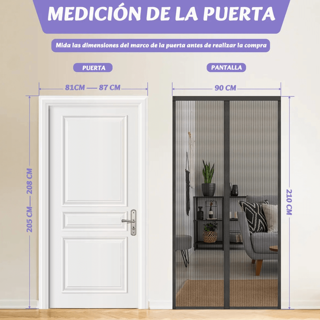 ¡OFERTA 2X1! Cortina Antimosquitos
