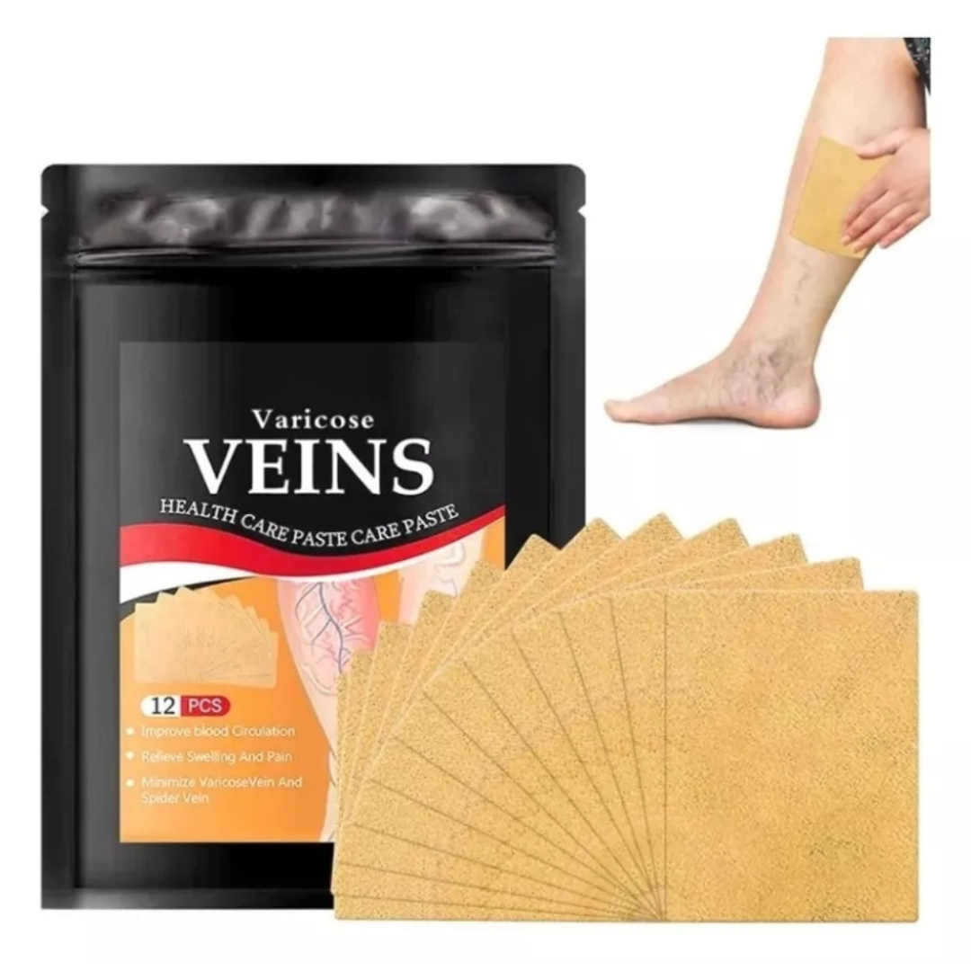 Pack 4 cajas Parches Varices (12 parches por caja)