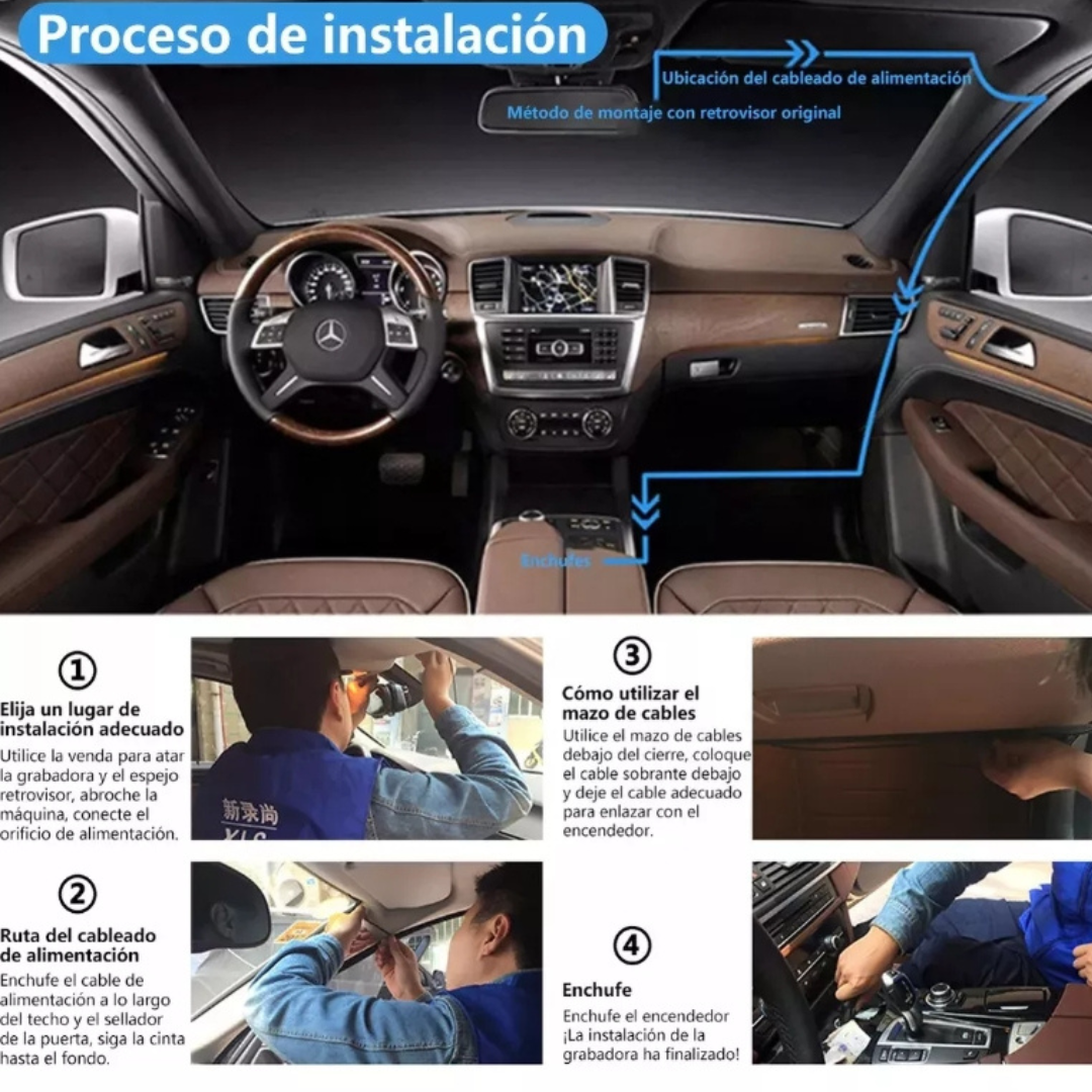 Cámara Trasera y Frontal