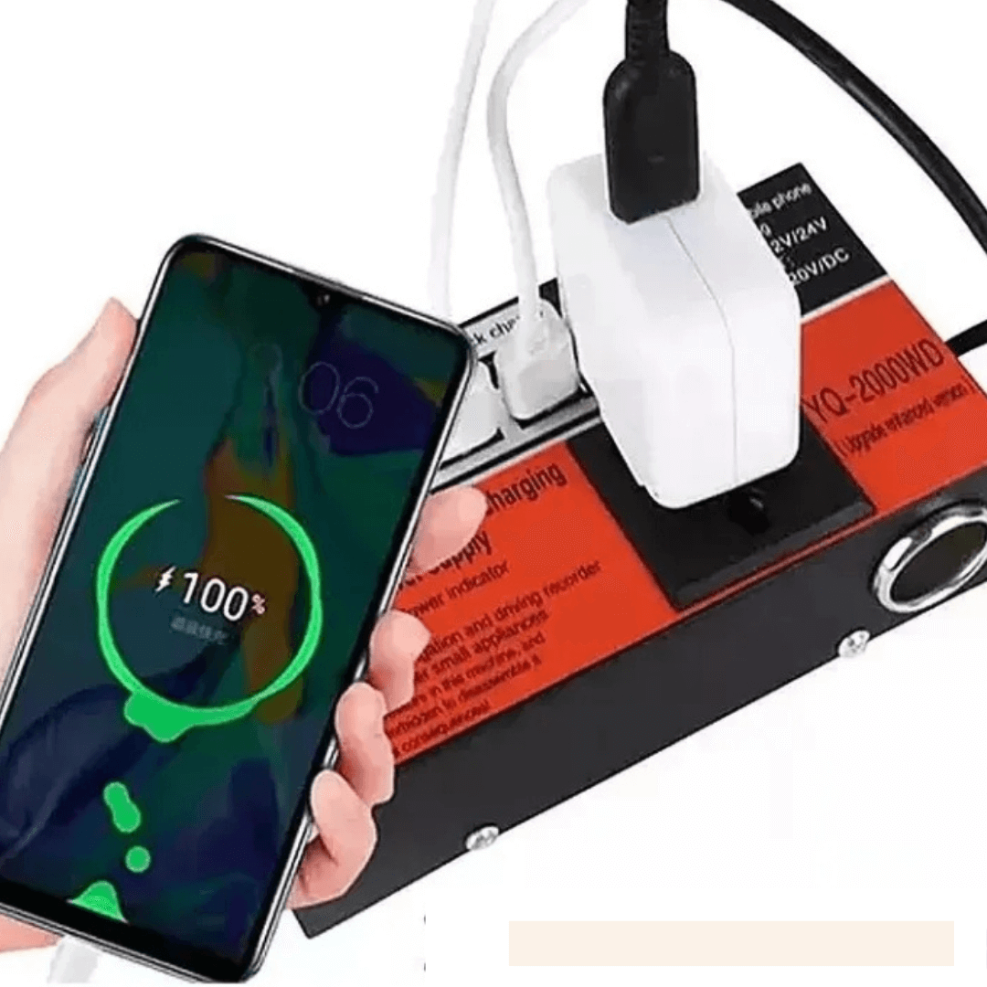 Adaptador de Auto – Conecta dispositivos y mantenlos cargados