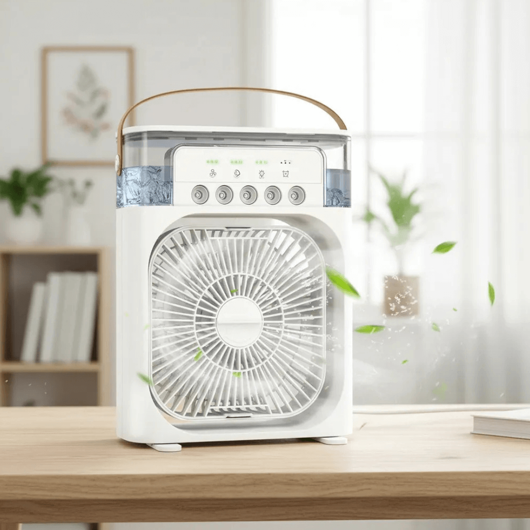 ¡50% OFF! Ventilador con Humidificador
