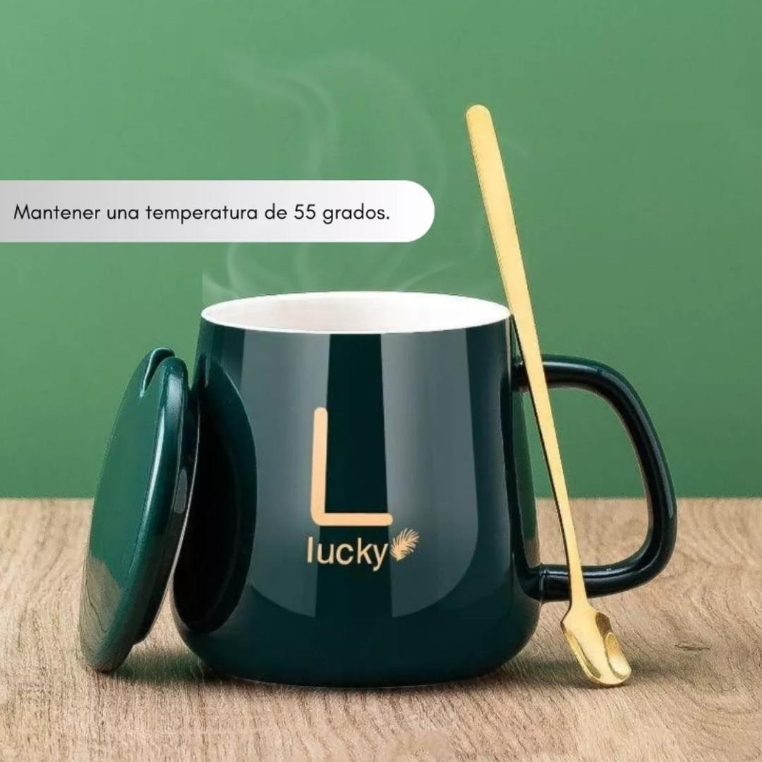 TAZA CON BASE CALENTADORA ELÉCTRICA