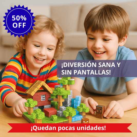 ¡OFERTAZO! Bloques Magnéticos Minecraft
