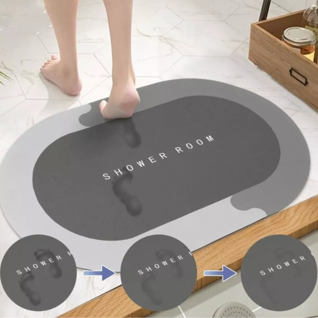 Alfombra secado rápido de baño