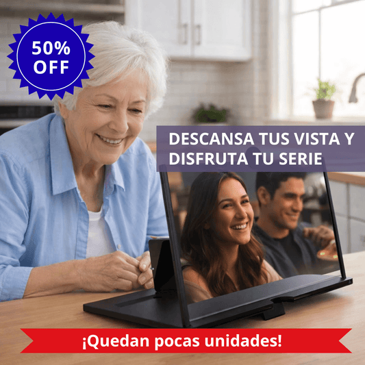 ¡OFERTA 50% OFF! Amplificador Pantalla Celular