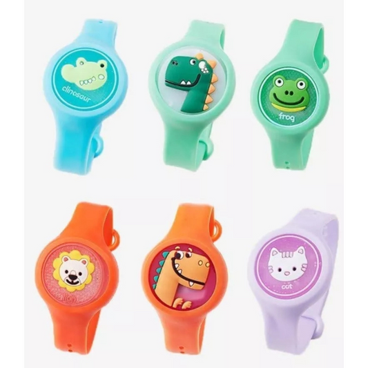 Pack 3 pulseras repelentes de mosquitos