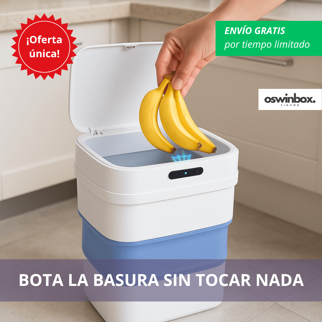 Basurero con Sensor de movimiento