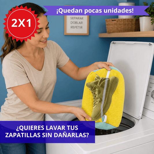 ¡OFERTA 2X1! Bolsa para lavar zapatillas
