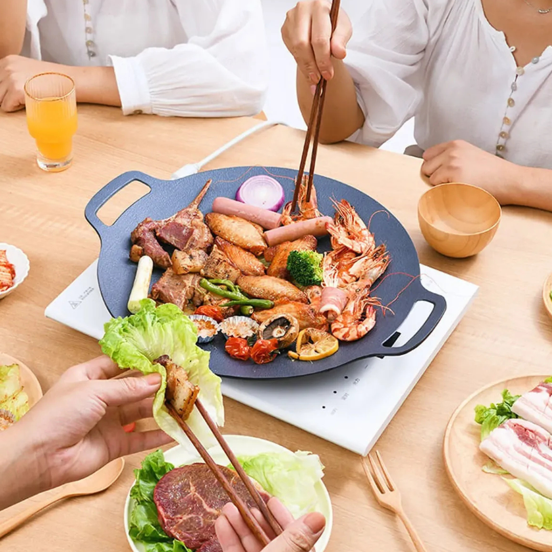 ¡OFERTA 4X2! - Plancha Coreana asado de disco