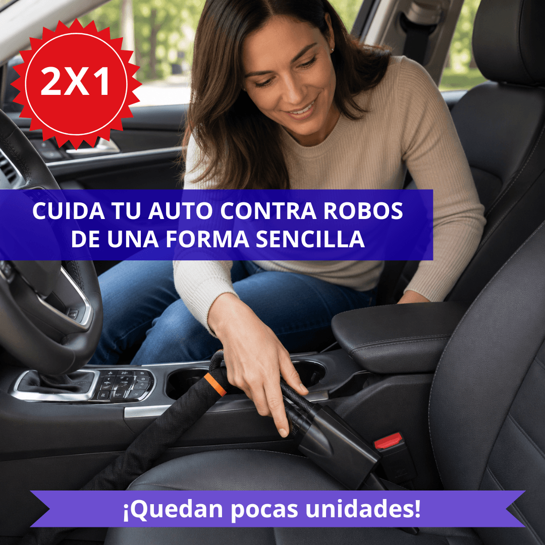 ¡OFERTA 2X1! Tranca Volante para auto