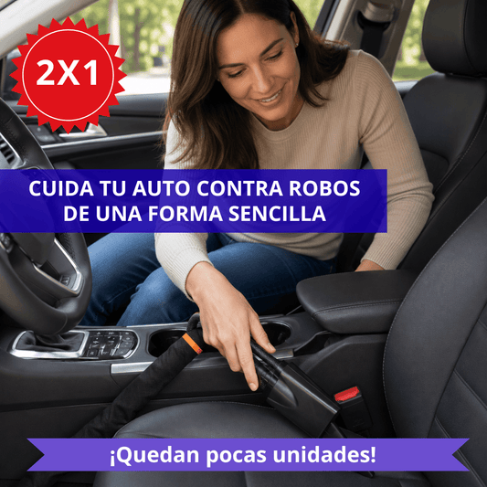 ¡OFERTA 2X1! Tranca Volante para auto