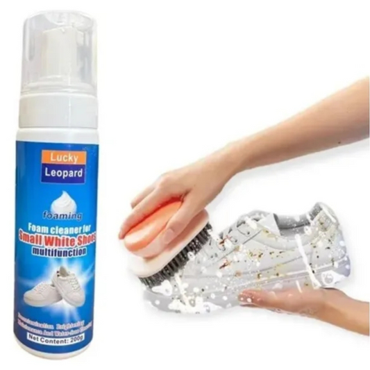 Espuma Spray limpiadora de zapatillas