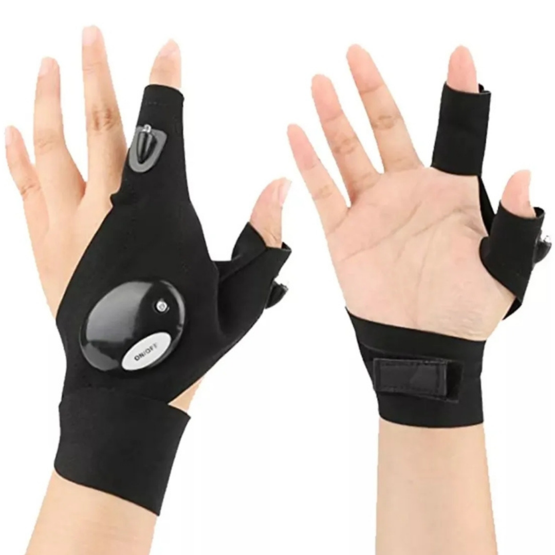 2 Guantes con Luz Led