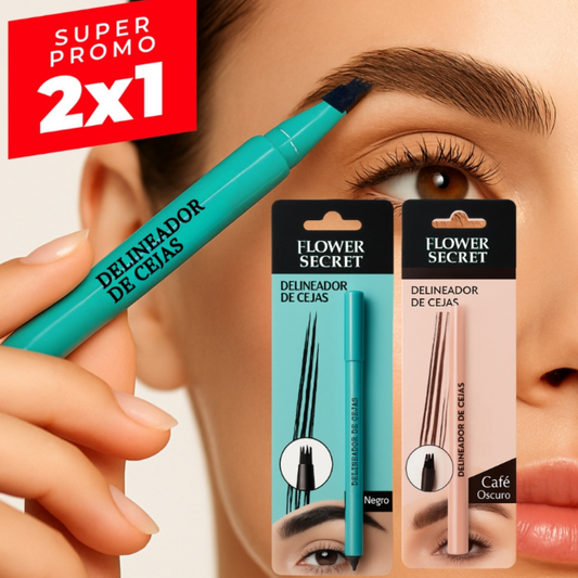 2x1 Delineador de cejas, barba o cabello