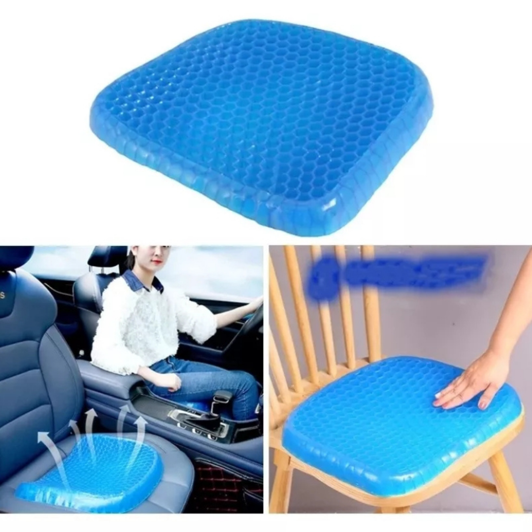 Cojín lumbar de gel (incluye funda)