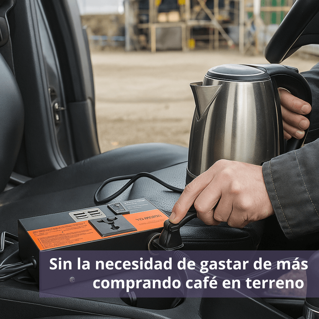 Adaptador de Auto – Conecta dispositivos y mantenlos cargados