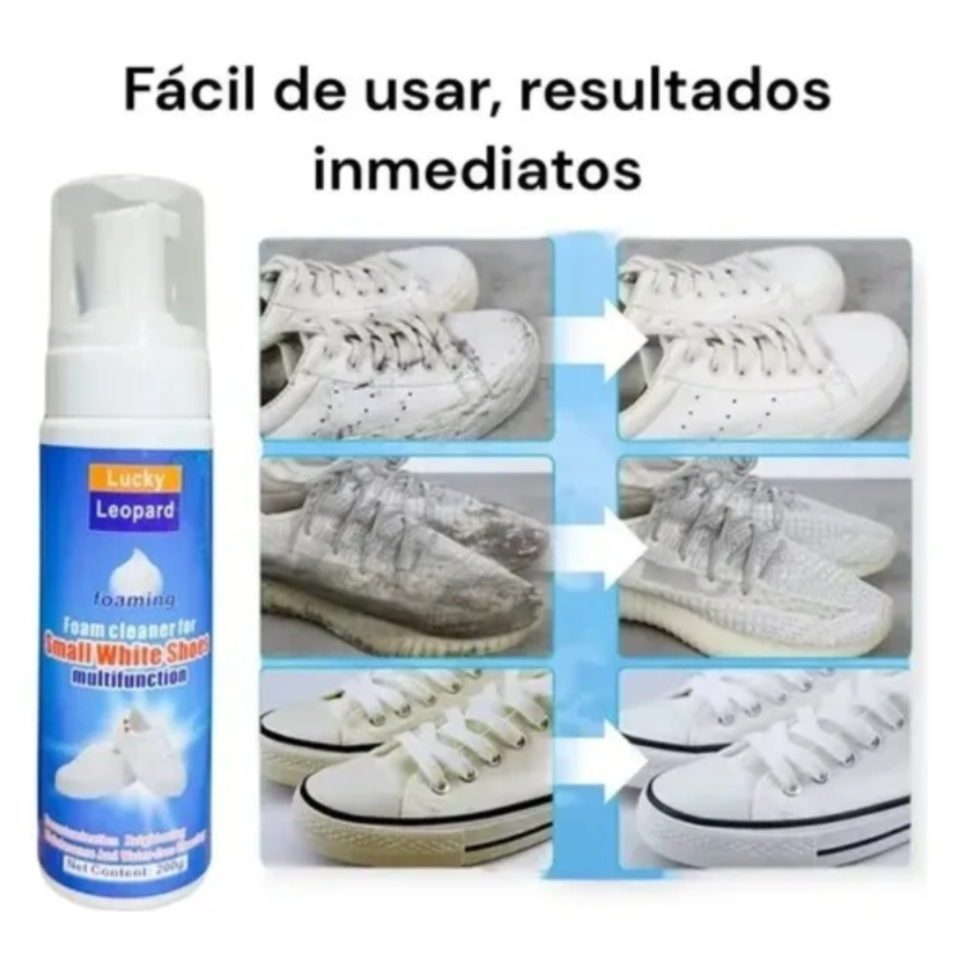Espuma Spray limpiadora de zapatillas
