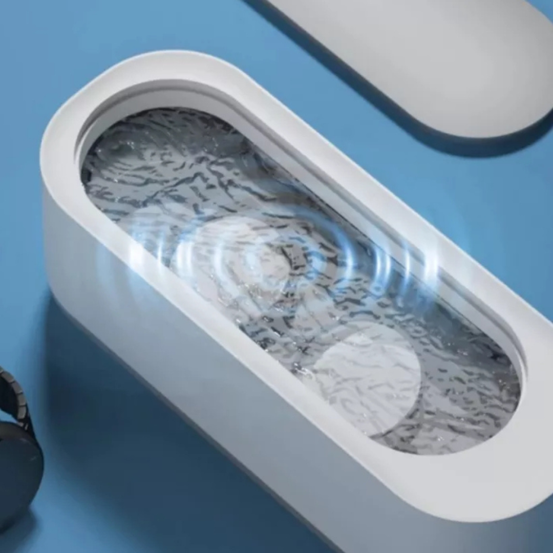 Limpiador ultrasónico de joyas y metales