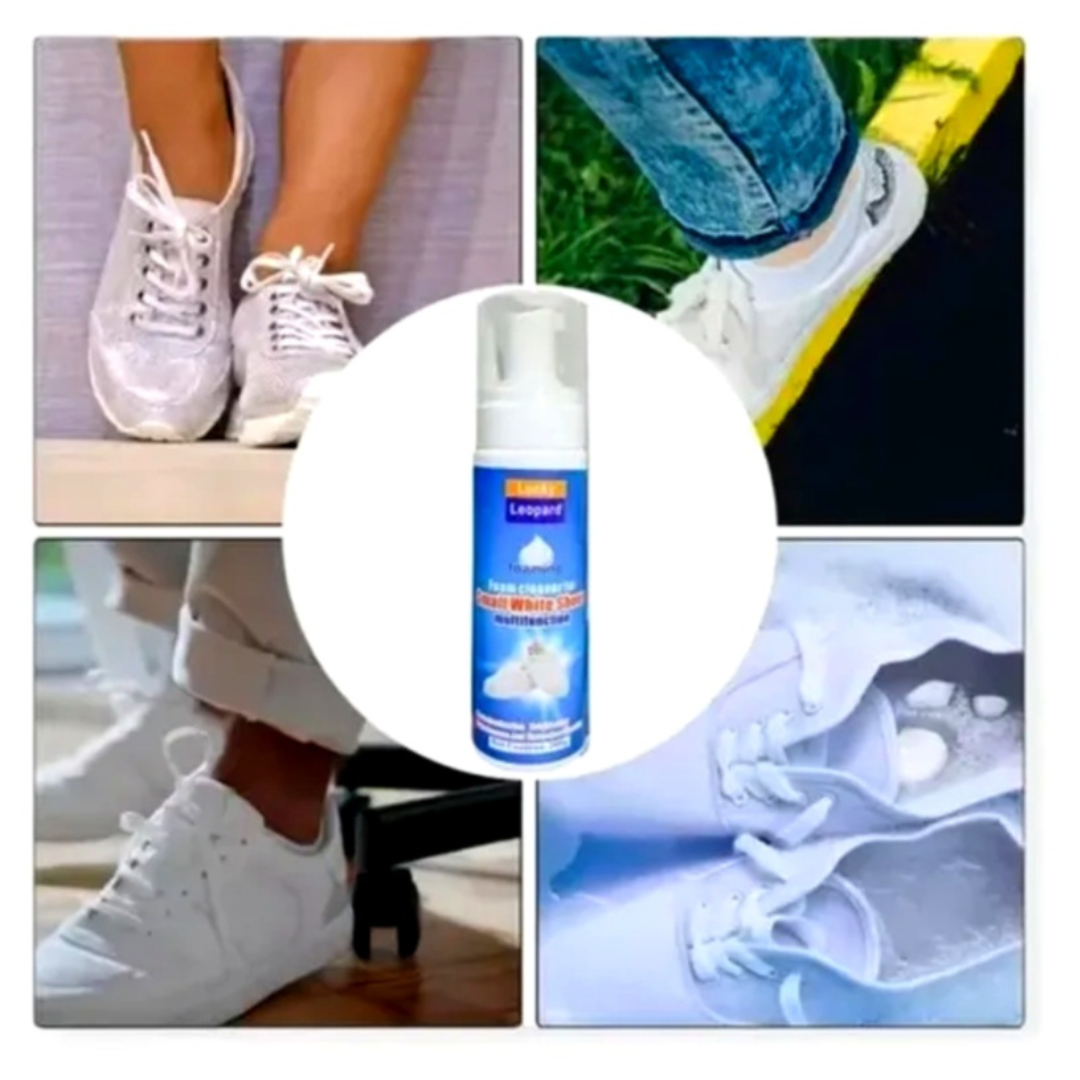 Espuma Spray limpiadora de zapatillas