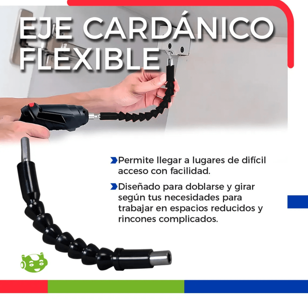 ¡OFERTA! Kit Destornillador Inalámbrico