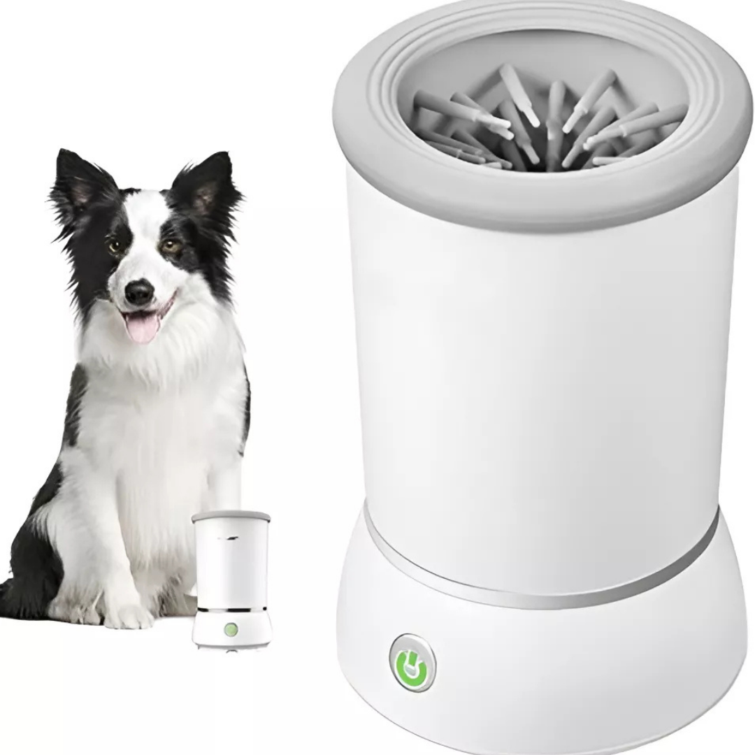 LIMPIADOR DE PATITAS ELECTRICO PARA MASCOTAS