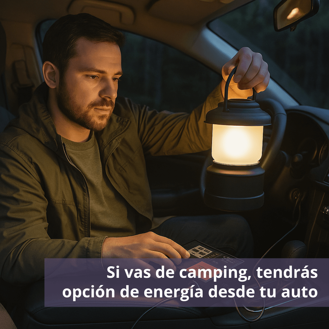 Adaptador de Auto – Conecta dispositivos y mantenlos cargados