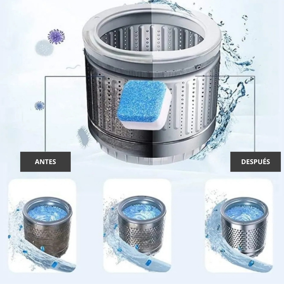 3x1 Pastillas limpia lavadora