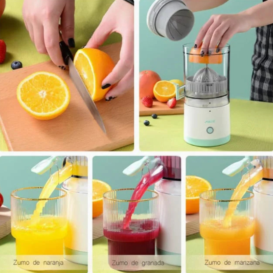 Exprimidor inalámbrico jugos naturales