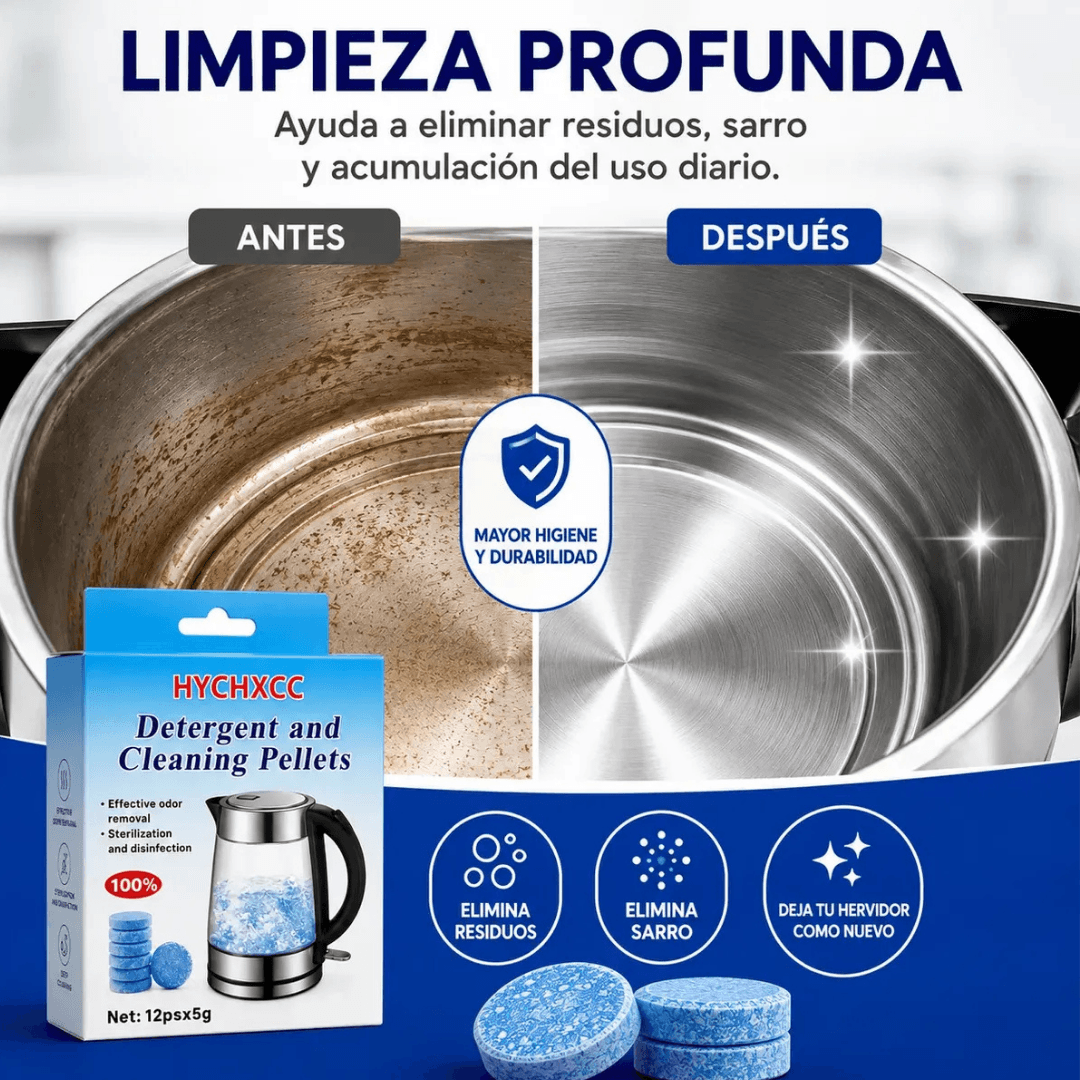 ¡OFERTA 4X1! Pastillas Antisarro Hervidor