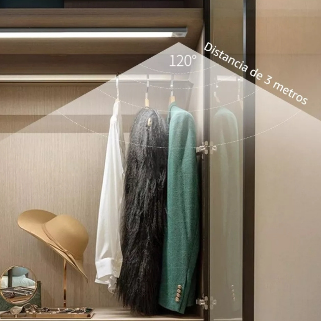 Luz Led Con Sensor Movimiento 30 cms