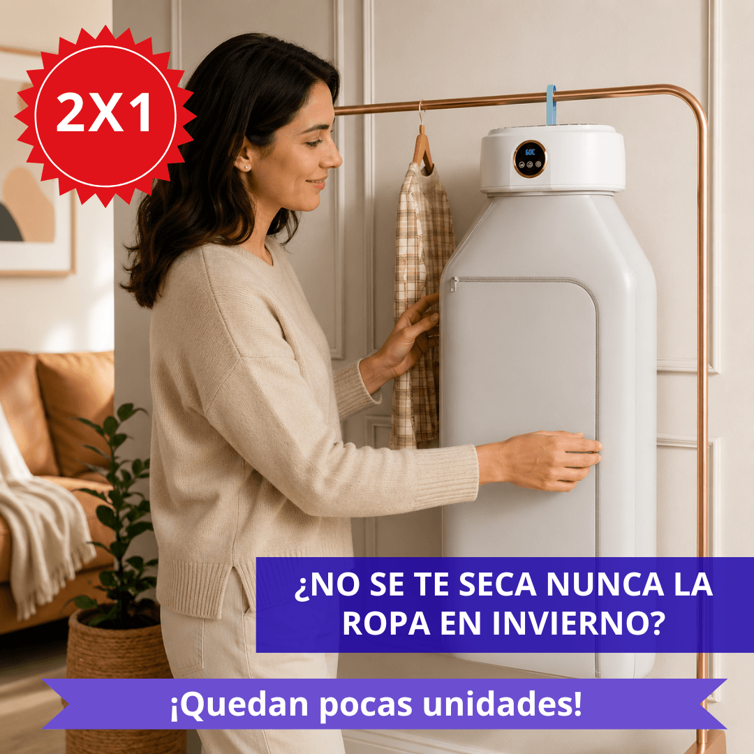 ¡OFERTA 2X1! Secador de ropa