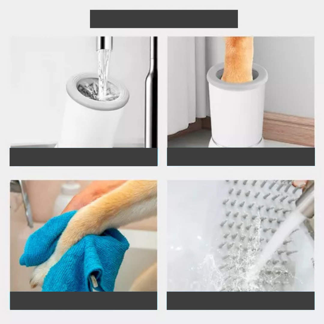 LIMPIADOR DE PATITAS ELECTRICO PARA MASCOTAS