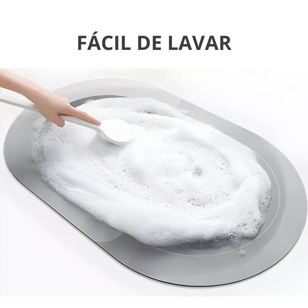 Alfombra secado rápido de baño