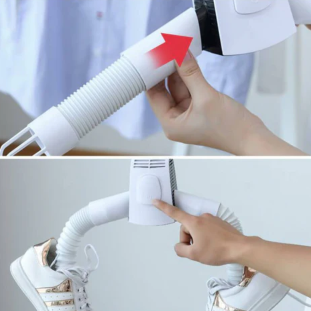 SECADOR PORTÁTIL ELÉCTRICO DE ROPA Y ZAPATOS